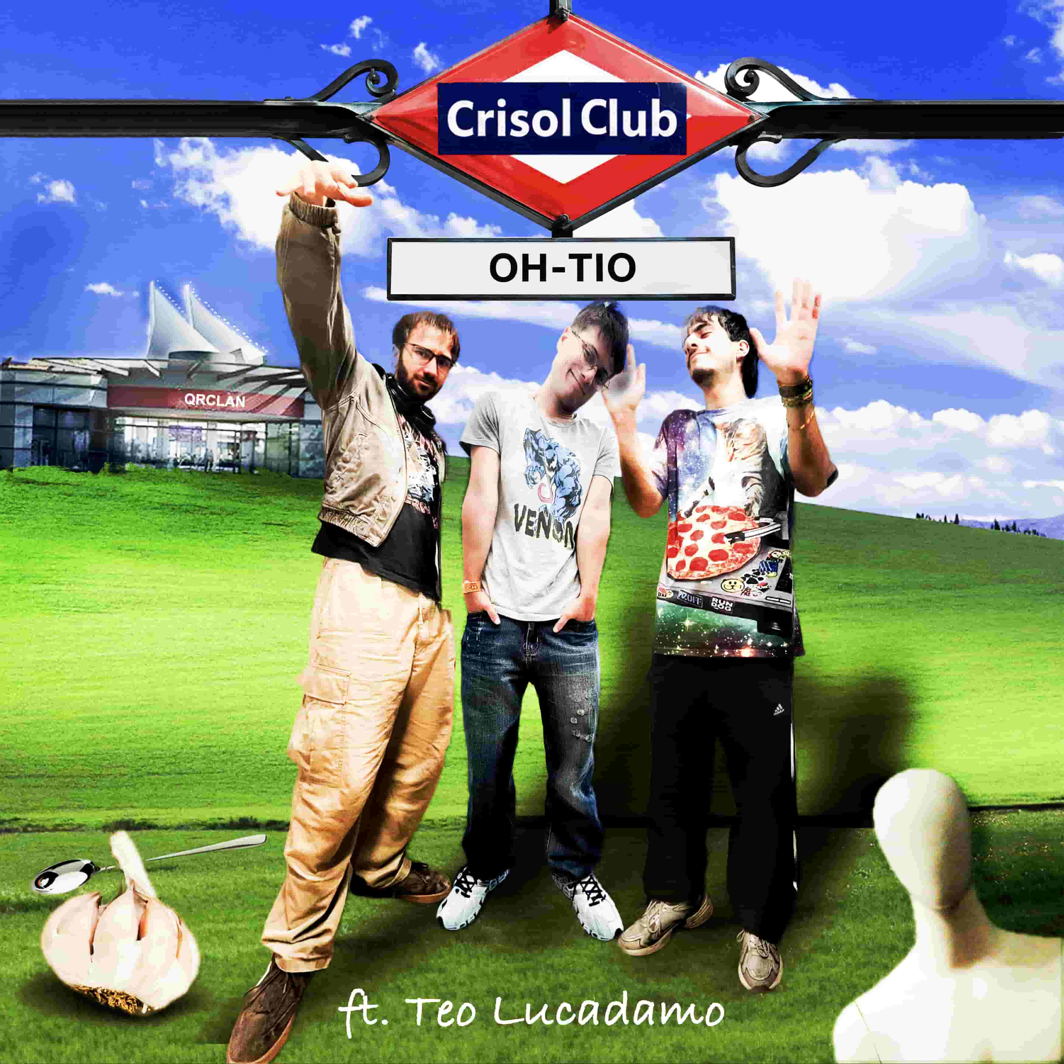 Portada de OH TÍO, single de QRCLAN